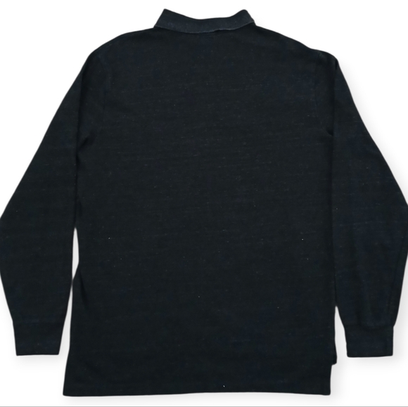 POLO RALPH LAUREN MEN'S CUSTOM FIT  GRAY  LONG SLEEVES. SIZE L - Picture 2 of 11